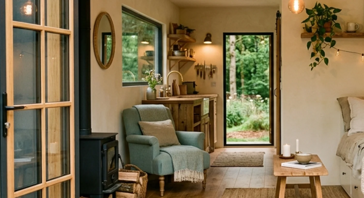 Tiny House — espace de vie extérieur